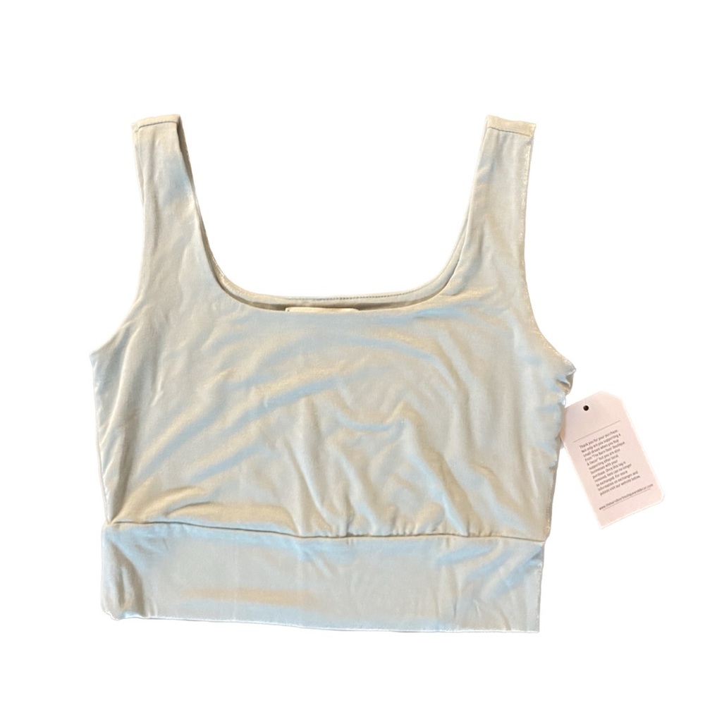 Green Crop Tank